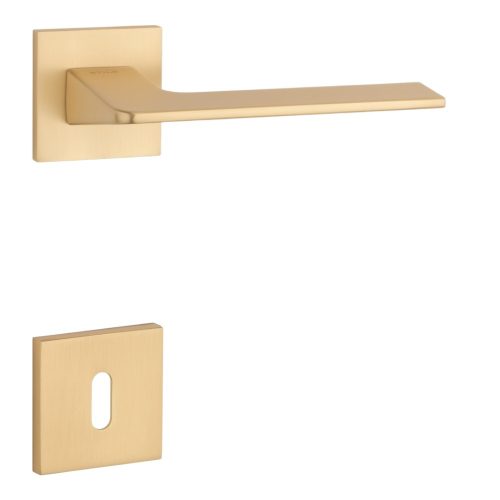 STILE OMA Square Q SLIM 7MM GOLD SATIN - Culoare auriu satinat BB