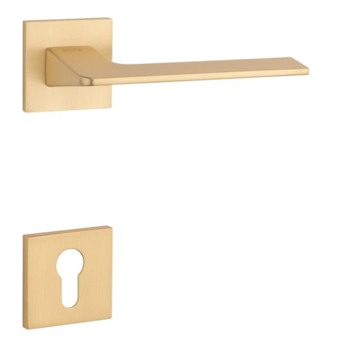 STILE OMA Square Q SLIM 7MM GOLD SATIN - Culoare auriu satinat PZ