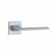 STILE OMA Square rosette Q SLIM 7MM PSC - Satin chrome PZ