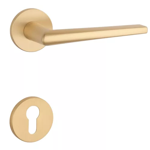 STILE SALTA Körrozettás R SLIM 7MM GOLD SATIN - Szatén arany színű PZ