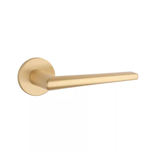 STILE SALTA Körrozettás R SLIM 7MM GOLD SATIN - Szatén arany színű (CSAK KILINCS FELSŐ ROZETTÁN)