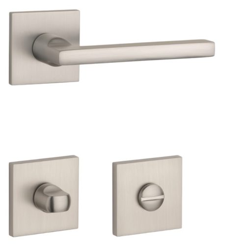 STILE SIRA Square rosette Q SLIM 7MM MSN - Satin Nickel WC