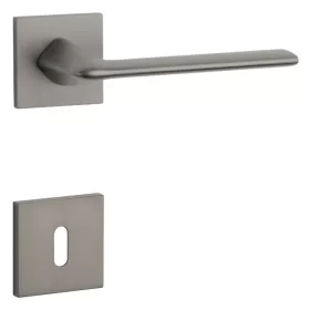   STILE TOBA Rozetă pătrată Q SLIM 7MM MSB - culoare titan BB