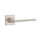 STILE TOBA Square rosette Q SLIM 7MM MSN - Satin Nickel BB