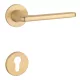STILE UTA Rozeta rotunda R SLIM 7MM GOLD SATIN - Culoare auriu satinat PZ