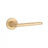 STILE UTA Rozetă rotundă R SLIM 7MM GOLD SATIN - WC auriu satinat