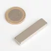 Neodímium tömbmágnes 40x10x5mm tapadás 18kg 2 db