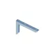 Nehéz konzol 200x150mm teherbírás 80 kg ezüst