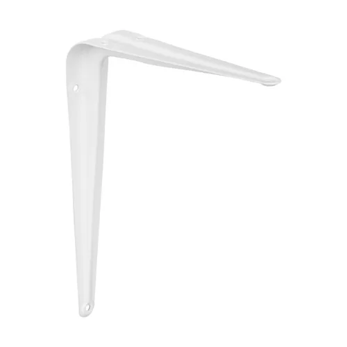 Lemezkonzol 200x150mm teherbírás 18 kg fehér