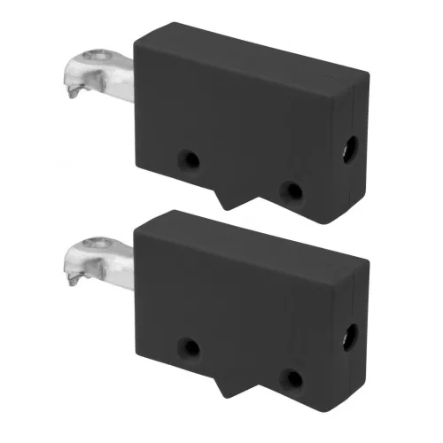 Egyenirányító szerelvények teherbírás 35 kg fekete 2 db.