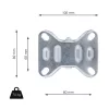 Szállítókerék fix átmérő 100 mm