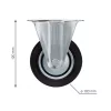 Szállítókerék fix átmérő 100 mm
