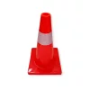Figyelmeztető forgalmi bója 430 mm magas műanyag