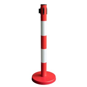   Jelölőszalaggal ellátott elválasztó oszlop magasság 1000 mm