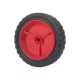 Fűnyíró kerék átmérő 175 mm piros teherbírás 40 kg