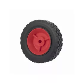 Fűnyíró kerék átmérő 146 mm piros teherbírás 35 kg