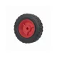 Fűnyíró kerék átmérő 146 mm piros teherbírás 35 kg