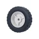 Fűnyíró kerék átmérő 146 mm fehér teherbírás 35 kg