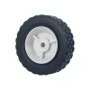 Fűnyíró kerék átmérő 146 mm fehér teherbírás 35 kg
