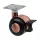 Design bútorkerék 40 mm átmérőjű forgó talppal fékkel teherbírás 40 kg