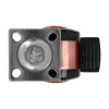 Design bútorkerék 40 mm átmérőjű forgó talppal fékkel teherbírás 40 kg