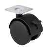 Bútorkerék fékkel átmérő 50 mm teherbírás 45 kg