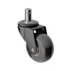 Irodai görgő átmérő 50 mm csapátmérő 11 mm fekete teherbírás 50 kg 5 db.