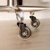 Irodai görgő átmérője 75 mm csap átmérője 11 mm átlátszó teherbírás 50 kg 5 db.