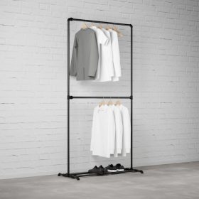   Walteco FREJA I - Rusticline ruhaszárító cipőtartóval, szabadon álló, 1100x2100mm