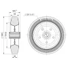 Szállítókerék átmérő 200 mm teherbírás 200 kg