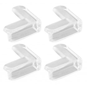 Sarokvédő 40x40x15mm öntapadós átlátszó 4 db.