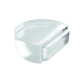 Ajtóütköző 45x15x39mm átlátszó öntapadós