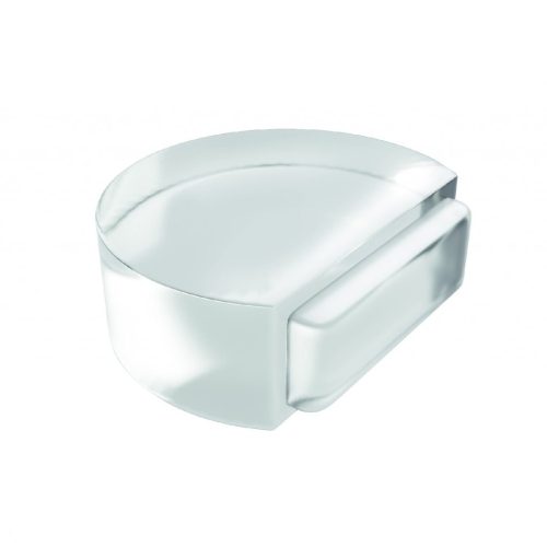 Ajtóütköző 45x15x39mm átlátszó öntapadós