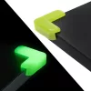 Sarokvédő 40x40x15mm öntapadós fluoreszkáló 4 db.