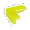 Sarokvédő 40x40x15mm öntapadós fluoreszkáló 4 db.