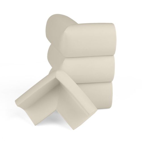 Sarokvédő 55x55x35mm öntapadós bézs 4 db.