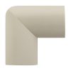 Sarokvédő 55x55x35mm öntapadós bézs 4 db.