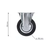 Szállítókerék fix átmérő 160 mm