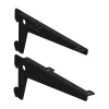 Oldalsó gerenda 180 mm, matt fekete, 1 pár