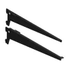Oldalsó gerenda 380 mm, matt fekete, 1 pár