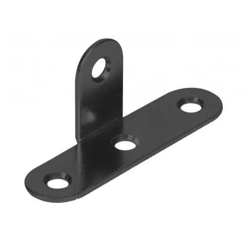 T - összekötő idom 40x60x15mm fekete