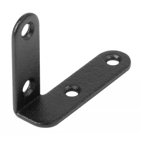 Csatlakozó szögidom 30x40x10mm balos fekete