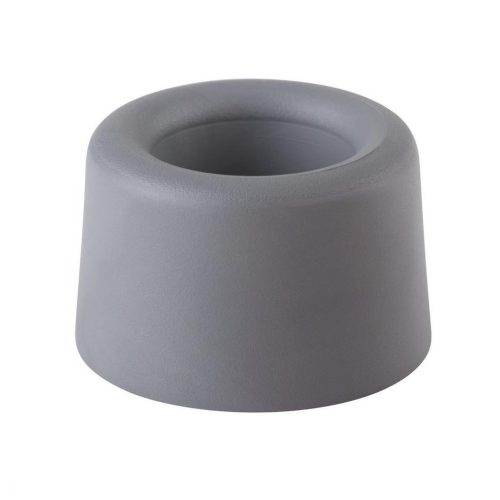 Ajtóütköző átmérő 40x25mm csavarozható szürke