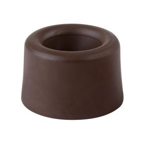 Ajtóütköző átmérő 40x25mm csavarozható barna