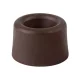 Ajtóütköző átmérő 40x25mm csavarozható barna