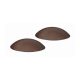 Ajtóütköző 60 mm átmérőjű öntapadós barna 2 db.