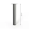 Kerek bútorláb 30 mm átmérőjű 200 mm magas rozsdamentes acél kivitelben