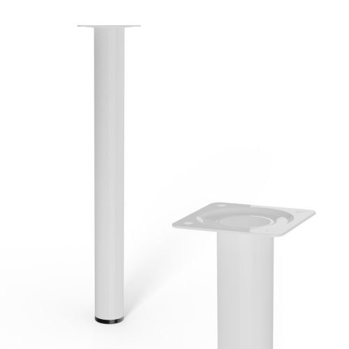 Kerek bútorláb átmérő 30mm magasság 300mm fehér