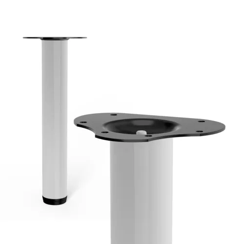 Kerek bútorláb átmérő 60mm magasság 400mm fehér