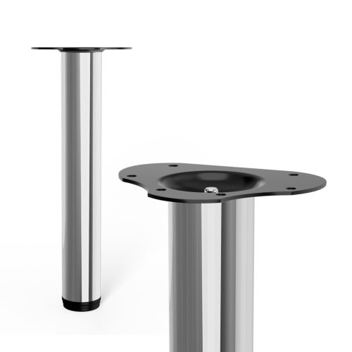 Kerek bútorláb átmérő 60mm magasság 400mm króm